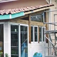 Chantier Fabriquer Une Veranda En Beton Cellulaire Veranda Maison Chantier