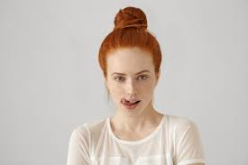 Pale skin, white hair, and a creepy look. Free Photo Spectacular White Girl With Ginger Hair Relaxing In Morning Indoor Photo Of Lovely Caucasian Young Lady Making Selfie In Bed