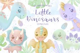 This mnt knowledge center article discusses the types. Watercolor Dinosaurs Baby Dinosaurs In Illustrations On Yellow Images Creative Store