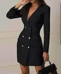 2020 En Sik Ceket Elbise Modelleri Alimli Kadin Blazer Elbise Kadin Kiyafetleri Bodycon Elbise