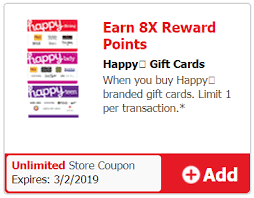 Scan your card at every purchase and help a family in need. Expired Safeway 8x Rewards On Happy Giftcards Vons Randall S Albertsons Tom Thumb Acme Jewel Shaw S Doctor Of Credit