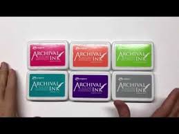 Ranger Archival Inks New Colors