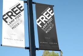50 Banner Mockup To Showcase Advertising Outdoor Advertising Mockup Standing Banner Design Branding Mockups Psd