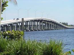 The Cape Coral Bridge Over The Caloosahatchee River From Ft