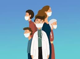 Gambar ikon hidung manusia dalam gaya kartun hidung muka kartun png dan vektor untuk muat turun percuma. Wear A Mask Character Illustration Cartoon Illustration