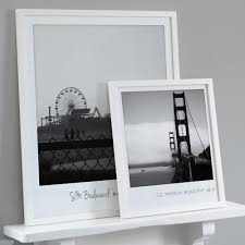 4 x 6 or 5 x 7 in these sizes are standard and popular photo sizes, typically for displaying photography or smaller artwork. Personalised Giant Polaroid Style Photo Print The Drifting Bear Co