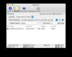 Gpu mining from home is profitable again. Niftyhash An Apple Mac Mining Gui Client For Mr Nicehash Steemit
