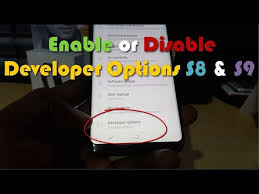 On android 4.1 and lower, the developer options screen is available by default. Enable Or Disable Developer Options On Galaxy S8 And S9 Youtube