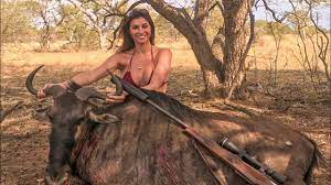 SHE went HUNTING in her Bikini out in SOUTH AFRICA !! - YouTube