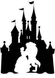 Related Image Beauty And The Beast Silhouette Disneyland Castle Silhouette Disney Castle Silhouette