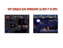 Juegos Con Versiones En Consolas De 16 Bits Y 32 Bits Videojuegos Retro Videojuegos Clasicos Juegos
