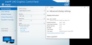 Check dell latitude d630 best price as on 11th january 2021. Solved U3415w Intel Hd 630 Windows 10 Only 6 Bit Colors Dell Community