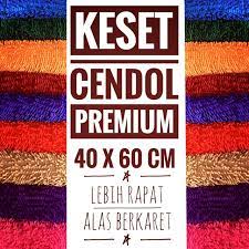 Model bulir cendol sehingga lebih mudah dibersihkan. Harga Keset Cendol Terbaik Dekorasi Perlengkapan Rumah Agustus 2021 Shopee Indonesia