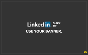 So many options to choose from! Linkedin Quick Tip Use Your Banner Josh Steimle