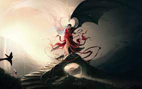 See more devil may cry wallpaper, daredevil wallpaper, devil wallpaper, devil satan demons looking for the best devil wallpaper? Love Angels Wallpapers Angel And Demon In Love 1280x800 Wallpaper Teahub Io