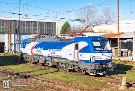 Sk This Is The First Vectron In Zssk Cargo Livery Railcolor Train Truck Cargo Electric Train