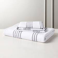 The waterworks greenway line is available in three subtle natural shades (featuring nonreactive dyes). White Towels With Black Trim Cheaper Than Retail Price Buy Clothing Accessories And Lifestyle Products For Women Men