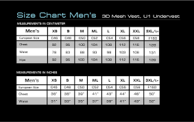 Suit Size Chart Mens Warehouse 2019