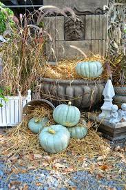 Here S Where To Find Those Sage Green Pumpkins You Re Seeing All Over Pinterest Blue Fall Decor Blue Pumpkins Autumn Decorating