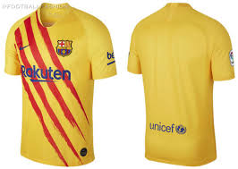= jerseys with official print. Fc Barcelona 2019 20 Nike Senyera Kit Football Fashion