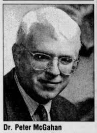 Dr Peter Michael McGahan (1943-1997)