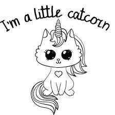 Check out the unicorn zentangle, mandala unicorn, unicornio and the unique unicorn head for examples of challenging and beautiful coloring pages for adults. Unicorn Cat Coloring Caticorn Coloring Pages Novocom Top
