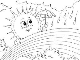 Tentunya gambar kartun ini dibuat manual oleh manusia. Gambar Mewarnai Pelangi Untuk Anak Tk Sd Dan Paud