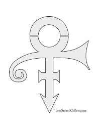 Prince Symbol Stencil Prince Symbol Prince Love Symbols
