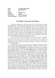 Maybe you would like to learn more about one of these? Doc Tugas Esai Bahasa Indonesia Erlangga Hidayatullah Tm 14 Recovered Erlangga Hidayatullah Academia Edu