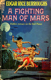 Fighting Man Of Mars Vintage Paperback From The John Carter Series Edgar Rice Burroughs Ace Books Fantasy Book Covers