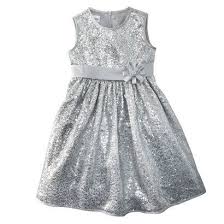 Target Silver Sequin Girl S Dress Sequin Holiday Dress Girls Silver Dress Dresses