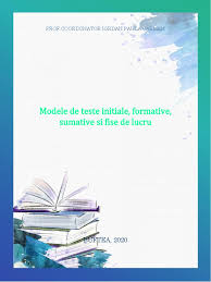 São mais de 700 atividades para educação infantil, 3 anos, 4 anos e 5 anos. Revista Luna Iulie Modele De Teste Initiale Formative Sumative Si Fise De Lucru