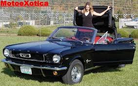 Image result for Raven Black 1966 Mustang