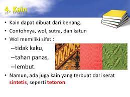 Sifat Bahan Penyusun Benda Kelas V