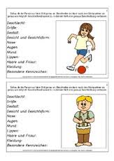Maybe you would like to learn more about one of these? Kartei Personenbeschreibung In Der Grundschule Personen Beschreibungen Deutsch Klasse 4 Grundschulmaterial De