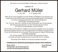 Check spelling or type a new query. Traueranzeigen Von Gerhard Muller Trauer Gea De