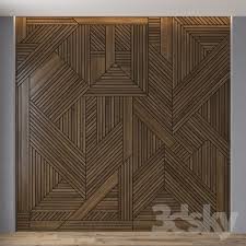 Yes, wood paneling has a bit of a reputation. 3d Models 3d Panel Wall Panel 06 Wall Panel Design Wall Space Decor Wood Interior Design