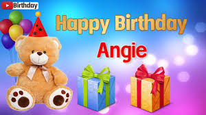 My heart felt wishes and blessings are coming your way on the wonderful occasion of your birthday. Happy Birthday Angie Youtube
