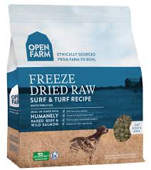 Open Farm Freeze Dried Raw Surf Turf Recipe Raw Dog Food Recipes Surf And Turf Dog Food Recipes