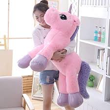 Check out our pink unicorn stuffed animal selection for the very best in unique or custom, handmade pieces from our stuffed animals & plushies shops. Giant Unicorn Stuffed Animal Toys Soft Large Unicorns Plush Pillow Cushion For Birthday Valentines Bedroom Pink 31 Toys Games Amazon Com
