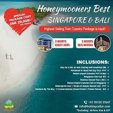 Singapore And Bali Calling For A Romantic Getaway Special Honeymoon Package Only At Holidaycellar Bali Honeymoon Packages Bali Packages Honeymoon Packages