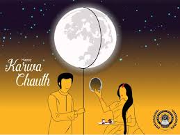 Happykarwachauth The Sindoor Adorns On The Head Of Every Woman May It Stay Forever There Sri Guru Na Happy Karwa Chauth Education Trust Indian Festivals