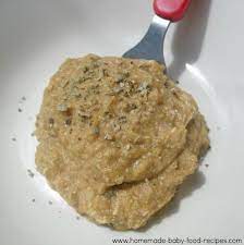 Baby S Chicken Sage And Sweet Potato Puree Recipe The Homemade Baby Food Recipes Blog