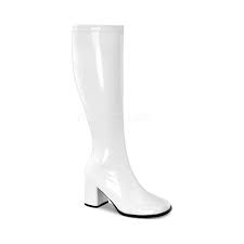 womens funtasma gogo 300w size 15 m white stretch patent