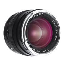 Carl Zeiss Planar T 50mm F2 Zm Lens Leica M Black Ln 180d Wrt Zeiss Leica M Leica