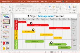 Easy to use and feature rich project management software. Powerpoint Project Management Timeline Gantt Chart Template