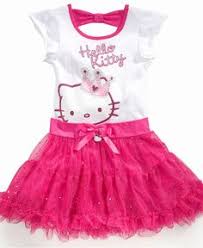 Hello Kitty Birthday Dress For 3 Year Old Bought This For Brooklyn S 4 Hello Kitty Birthday Party Kids Dress Little Girl Tutu Toddler Girl Outfits