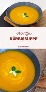 Kurbissuppe Rezept Mit Hokkaido Kurbiscremesuppe Kochen Einfach Schnell Cuisini Rezept Kurbiscremesuppe Rezept Suppe Rezept Einfach Kurbissuppe Rezept