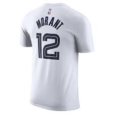 Nike Unisex Nike Ja Morant White Memphis Grizzlies 2025/26 City Edition Name  & Number T-Shirt | St. Laurent Shopping Centre