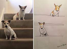 Maybe you would like to learn more about one of these? I Have Never Drawn In My Life But I Am Doing Crappy Pet Portraits To Raise Money For Charity 30 Pics Pet Portraits Pets Charity
